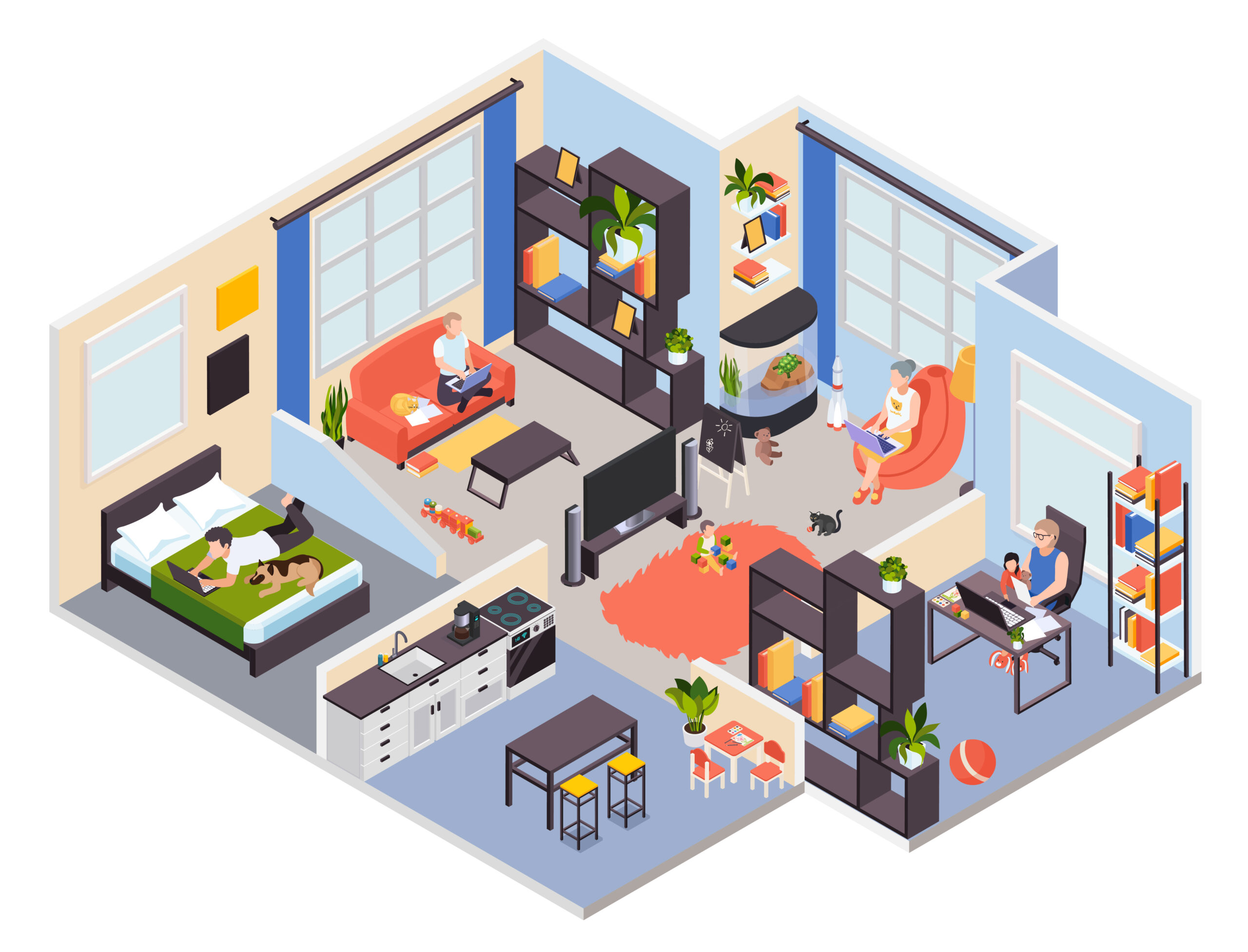 Carpet Area → 184-190 Sq. Ft.