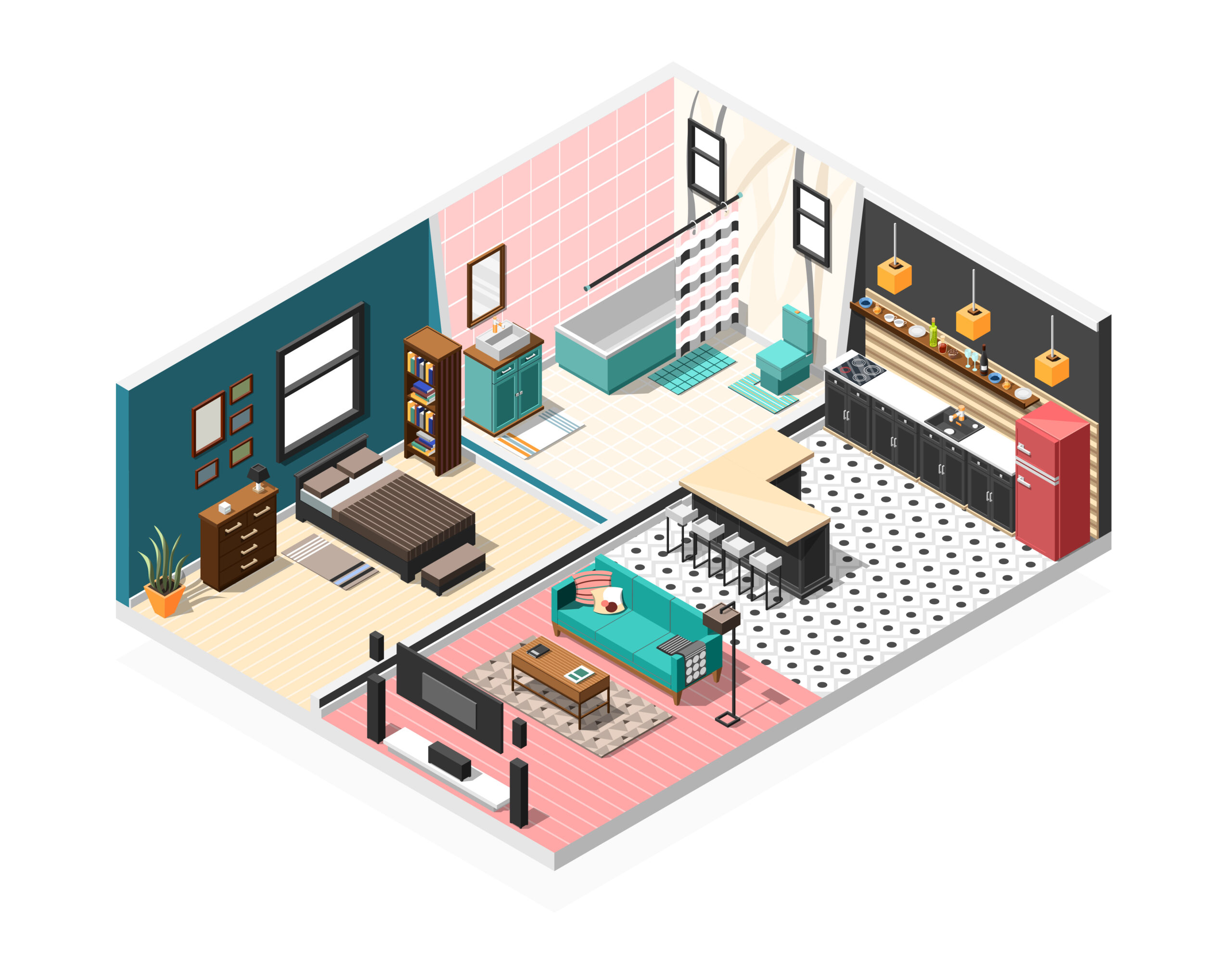 Carpet Area → 155 Sq. Ft.